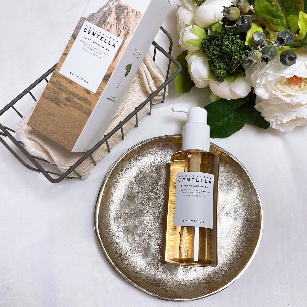 センテラ ライトクレンジングオイル/SKIN1004/オイルクレンジングを使ったクチコミ(1枚目)