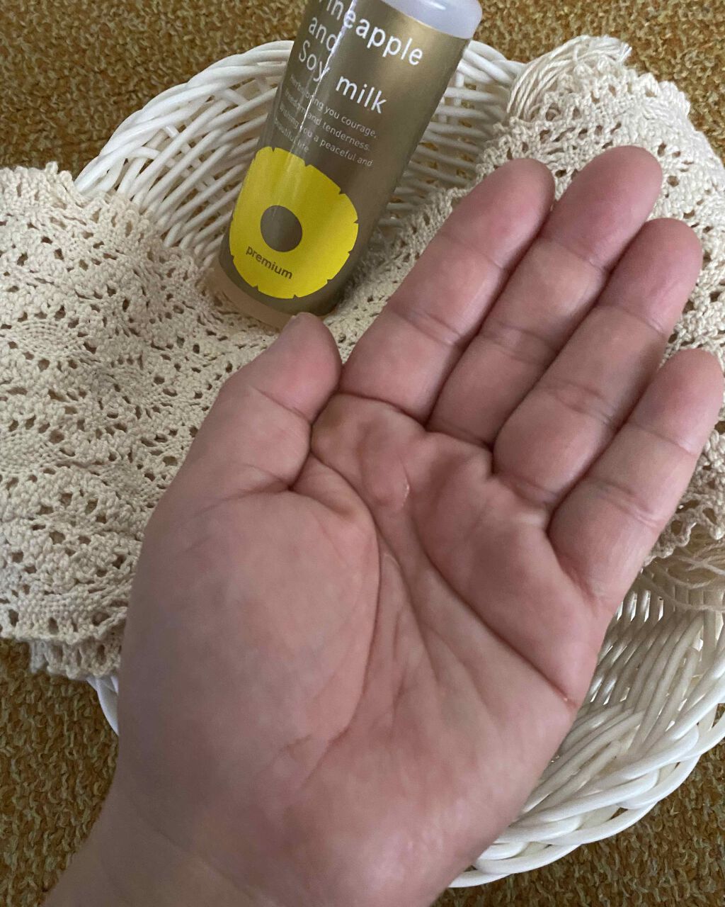 パイナップル豆乳ローションプレミアム/鈴木ハーブ研究所/ボディローションを使ったクチコミ(3枚目)