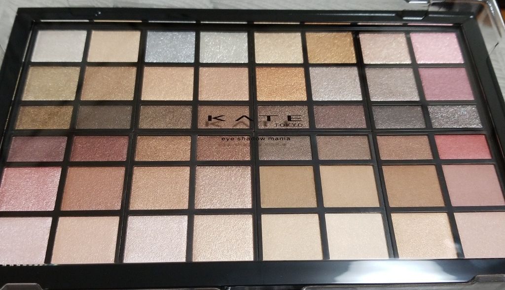 アイシャドウマニア 01/KATE/アイシャドウパレットを使ったクチコミ(1枚目)