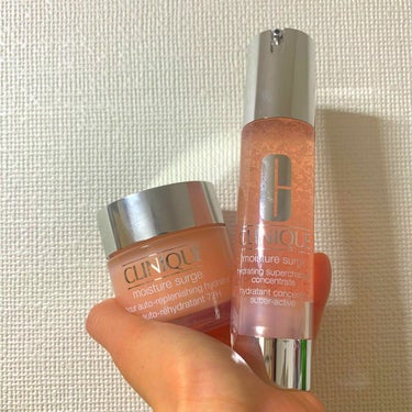 CLINIQUE moisture surgeシリーズ✳︎

ホノルルDFSで激安（各2つずつ+諸々ミニサイズ付で¥15000ちょっとだった気が...）だったので衝動買いしてしまった使い方もよくわからず