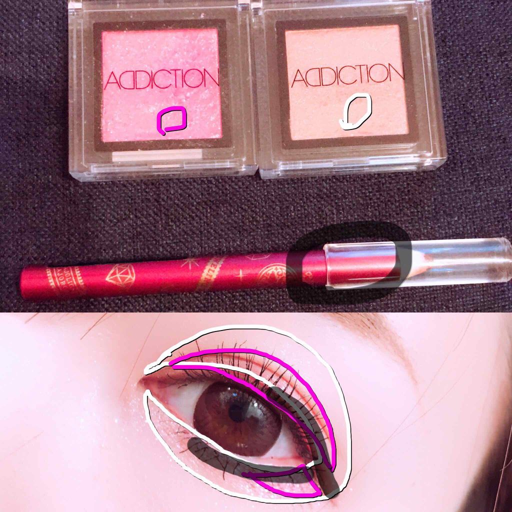 ジュエリングペンシル/MAJOLICA MAJORCA/ペンシルアイライナーを使ったクチコミ（3枚目）