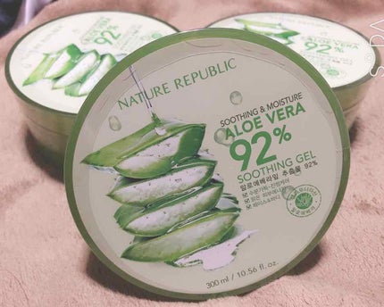 マイルド&モイスチャーアロエジェル/ネイチャーリパブリック/ボディローションを使ったクチコミ(1枚目)