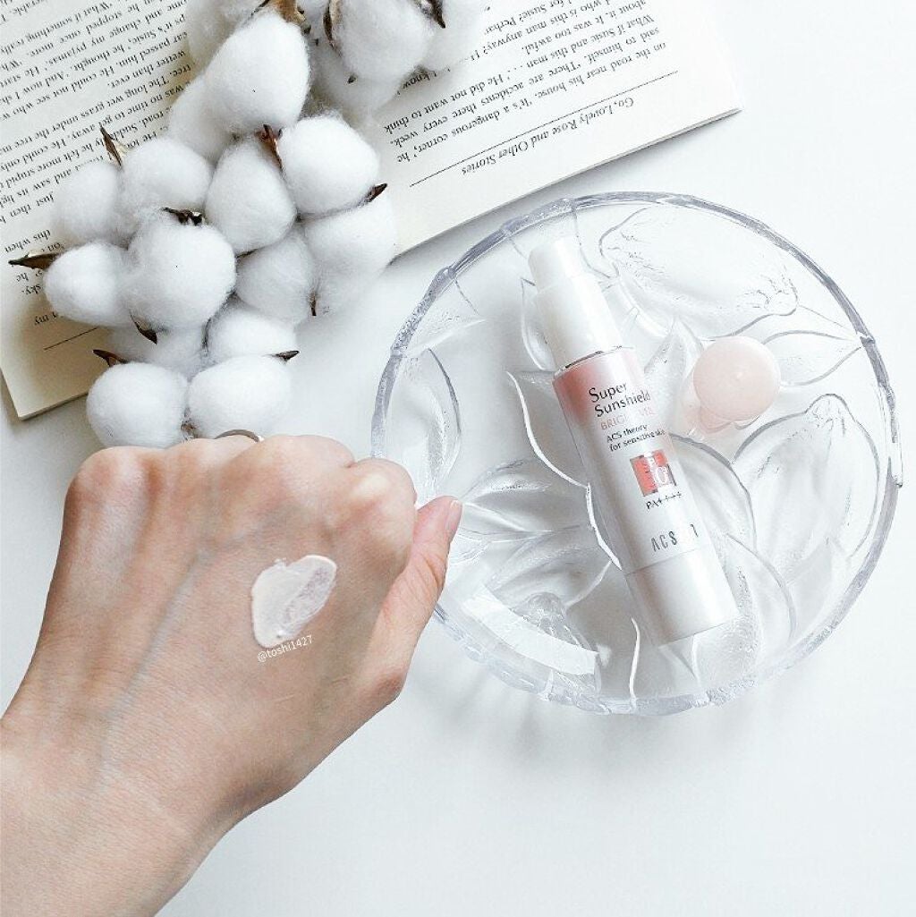 スーパーサンシールド ブライトヴェール/ACSEINE/化粧下地を使ったクチコミ(4枚目)