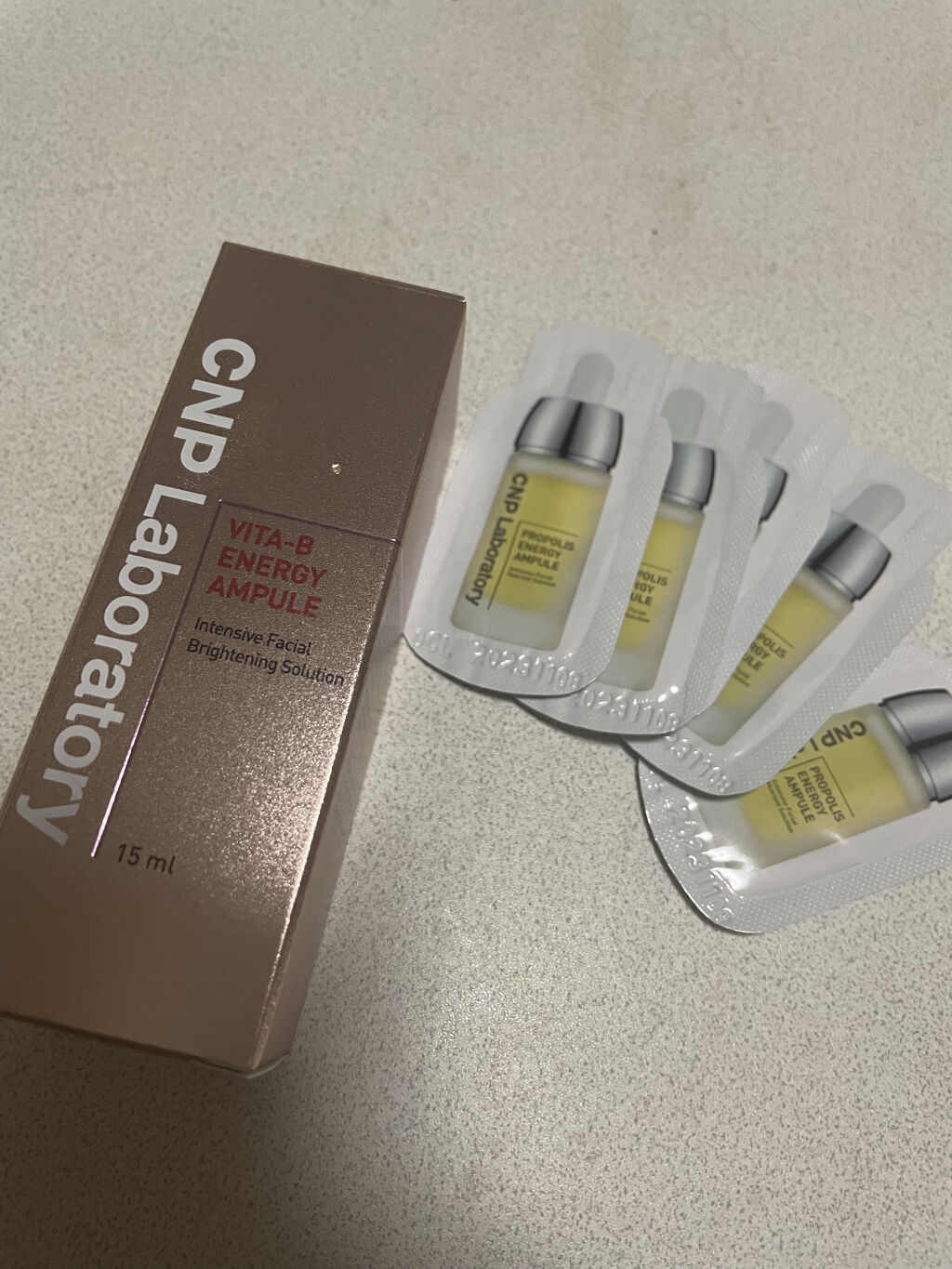 ビタ-B エナジーアンプル/CNP Laboratory/美容液を使ったクチコミ（1枚目）
