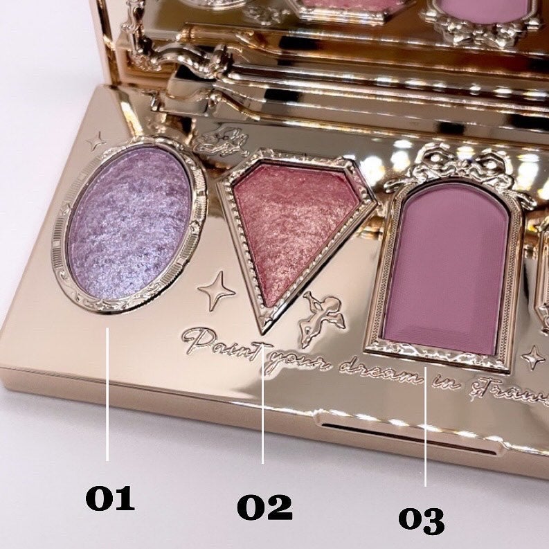 ストロベリーロココ アイシャドウパレット/FlowerKnows/アイシャドウパレットを使ったクチコミ(7枚目)