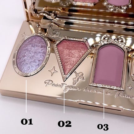 ストロベリーロココ アイシャドウパレット/FlowerKnows/アイシャドウパレットを使ったクチコミ(7枚目)