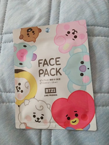 みーちゃん on LIPS 「BT21バックめっちゃ、可愛いお肌がしっとりする😍😍😍😍ゆめ..」（1枚目）