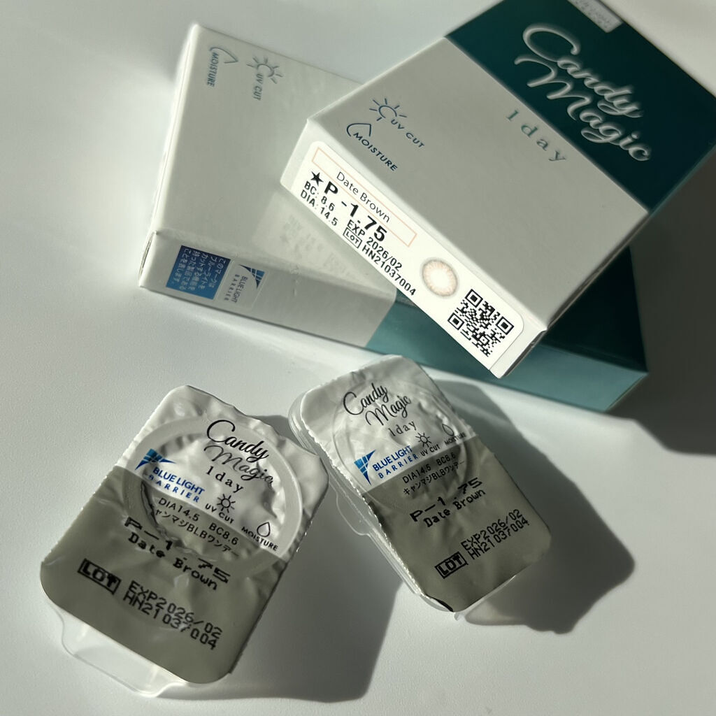 candymagic1day（キャンディーマジックワンデー）/candy magic/ワンデー（１DAY）カラコンを使ったクチコミ（2枚目）