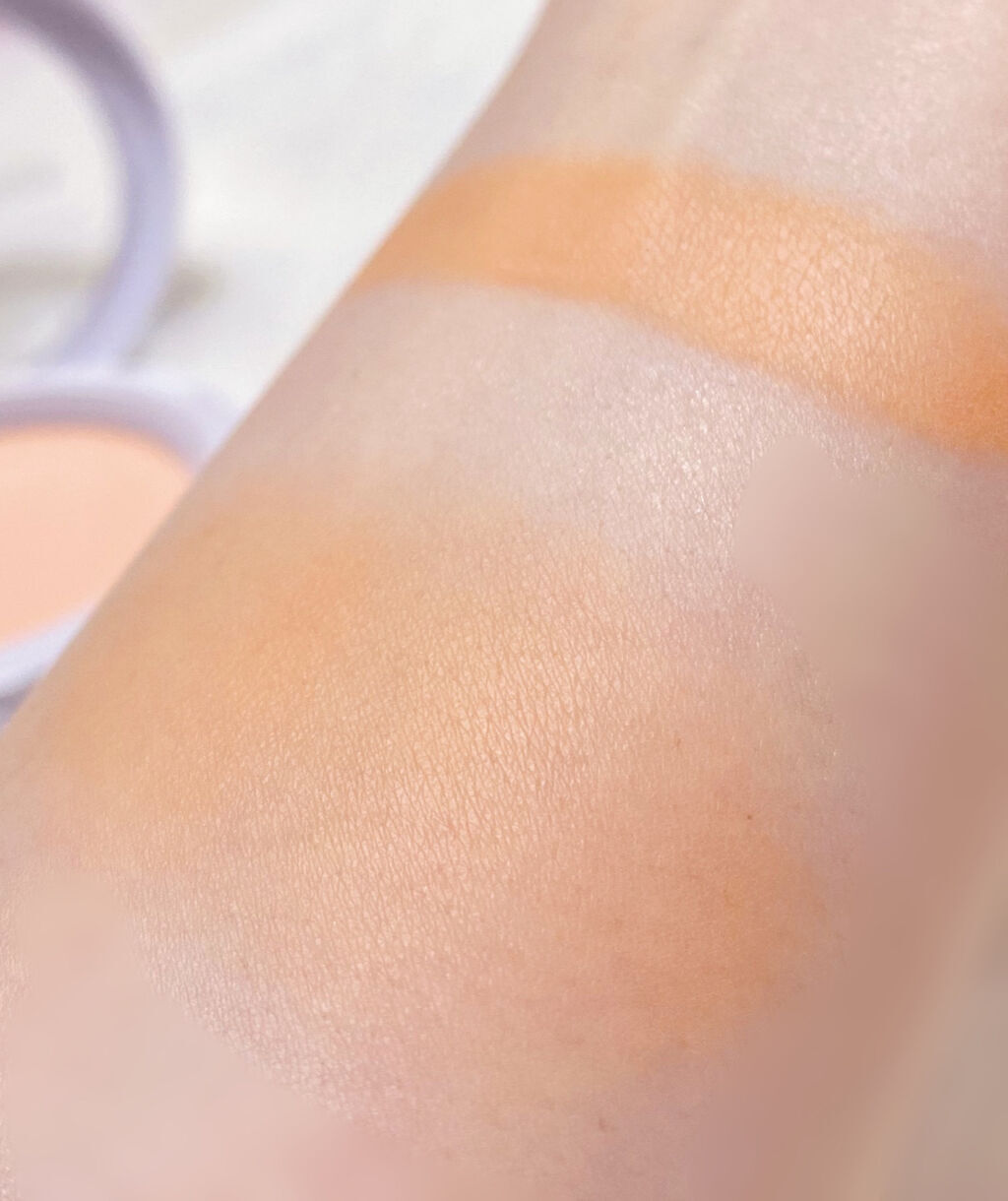 アピュー パステルブラッシャー CR02ガーリーなときめきコーラル/A’pieu/パウダーチークを使ったクチコミ（2枚目）