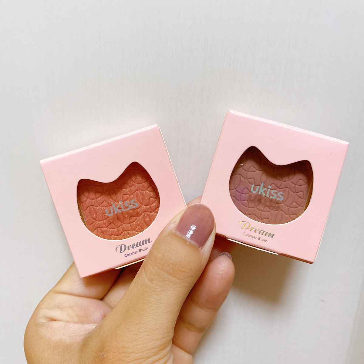 キャットミニチーク/ukiss/パウダーチークを使ったクチコミ(1枚目)