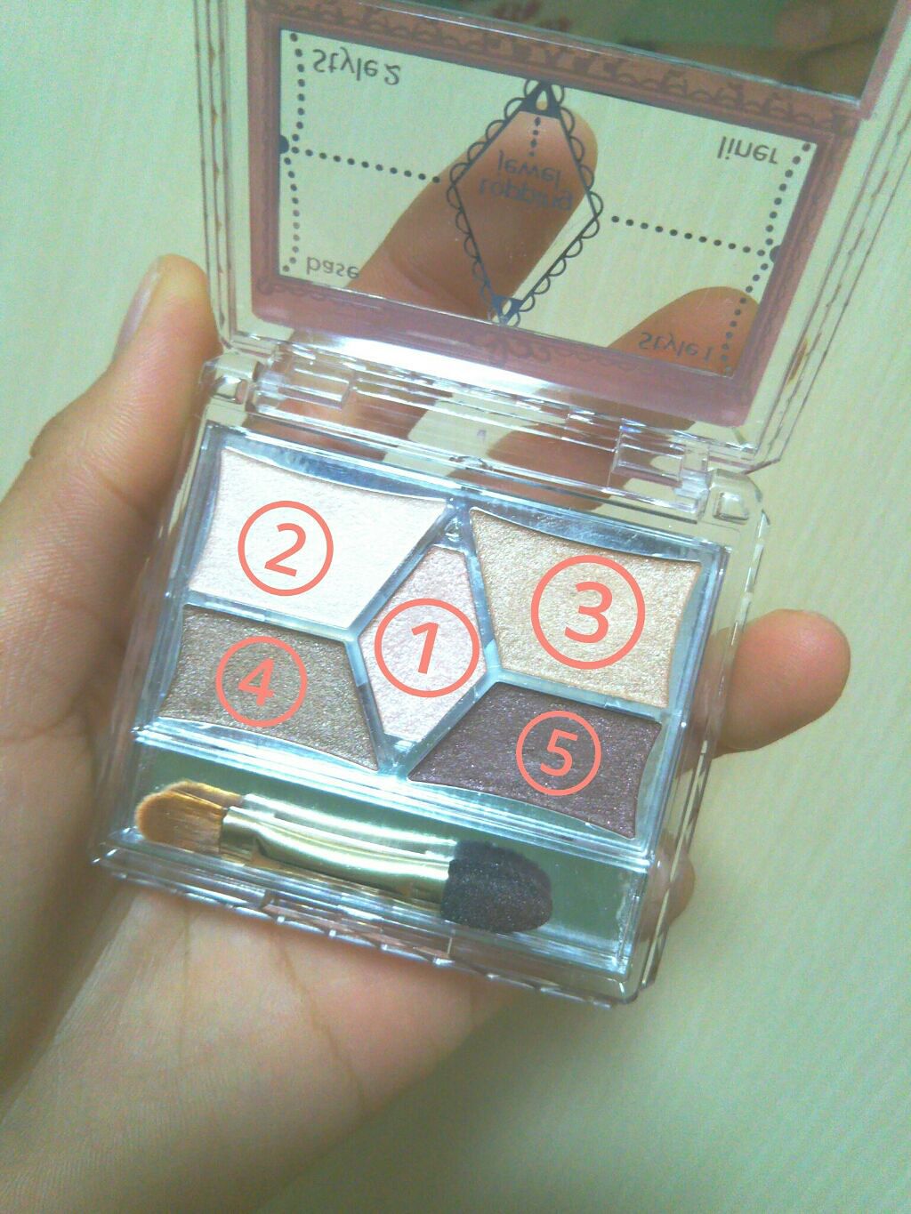 【旧品】パーフェクトスタイリストアイズ/キャンメイク/アイシャドウパレットを使ったクチコミ（3枚目）