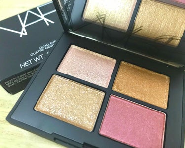 NARS  QUAD EYESHADOW  #3972
全然買う予定なかったのに！！！店頭で見て美しすぎて連れて帰って来ちゃいました😭💕
店頭でスウォッチした感じ、どの色も絶妙なカラーでとっても綺麗なピ