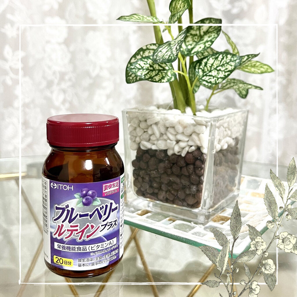 ブルーベリールテインプラス/井藤漢方製薬/健康サプリメントを使ったクチコミ（1枚目）