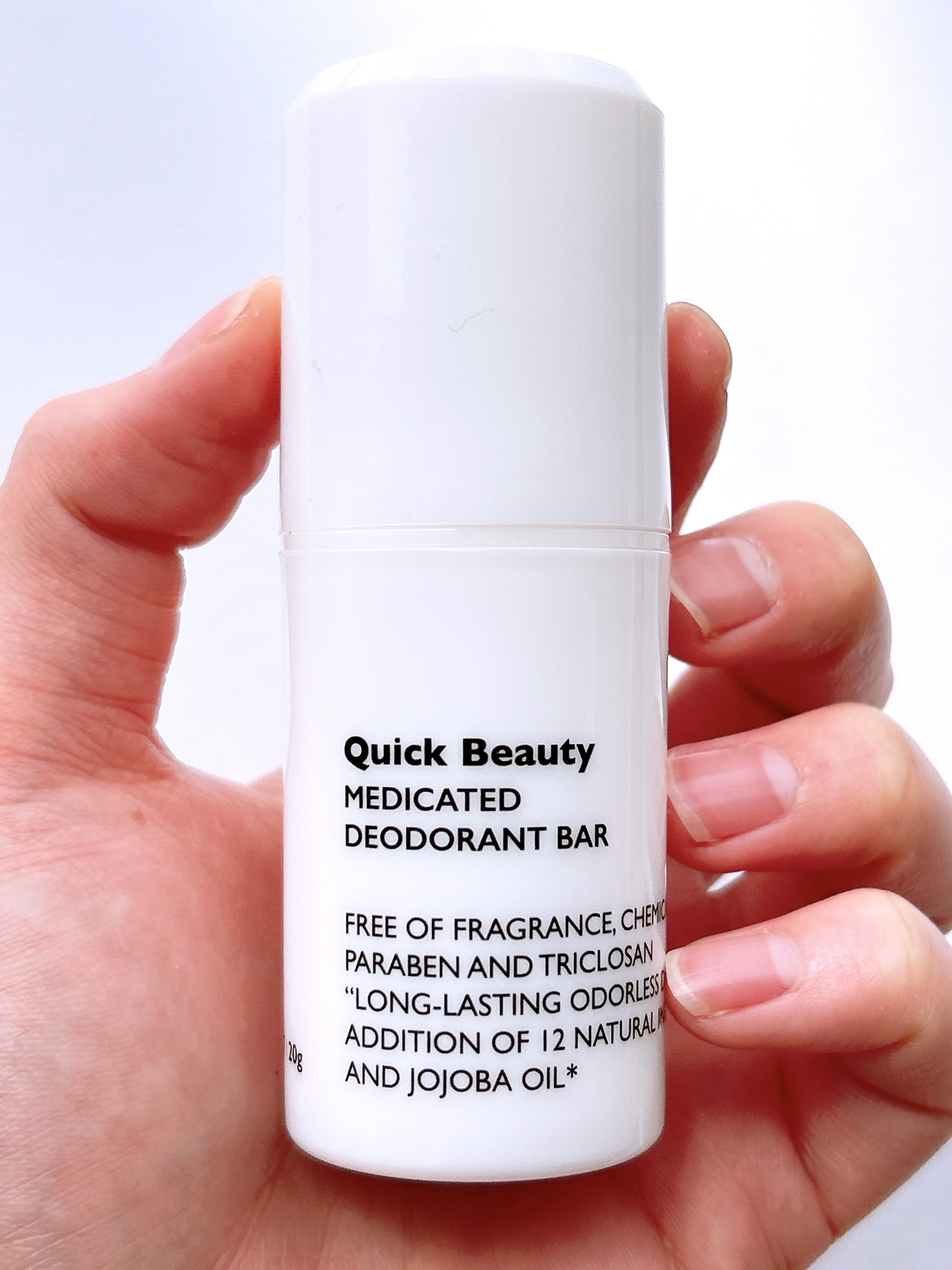 QB 薬用デオドラントバー 40C/クイックビューティー/デオドラント・制汗剤を使ったクチコミ（3枚目）