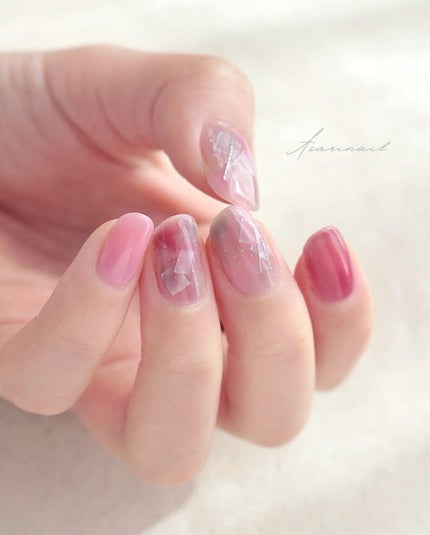 グロッシーコート/スキューズミー/オールインワンネイルを使ったクチコミ(3枚目)