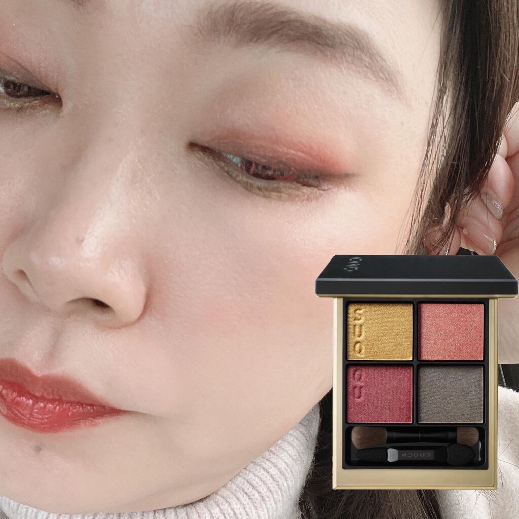 シグニチャー カラー アイズ/SUQQU/アイシャドウパレットを使ったクチコミ（2枚目）