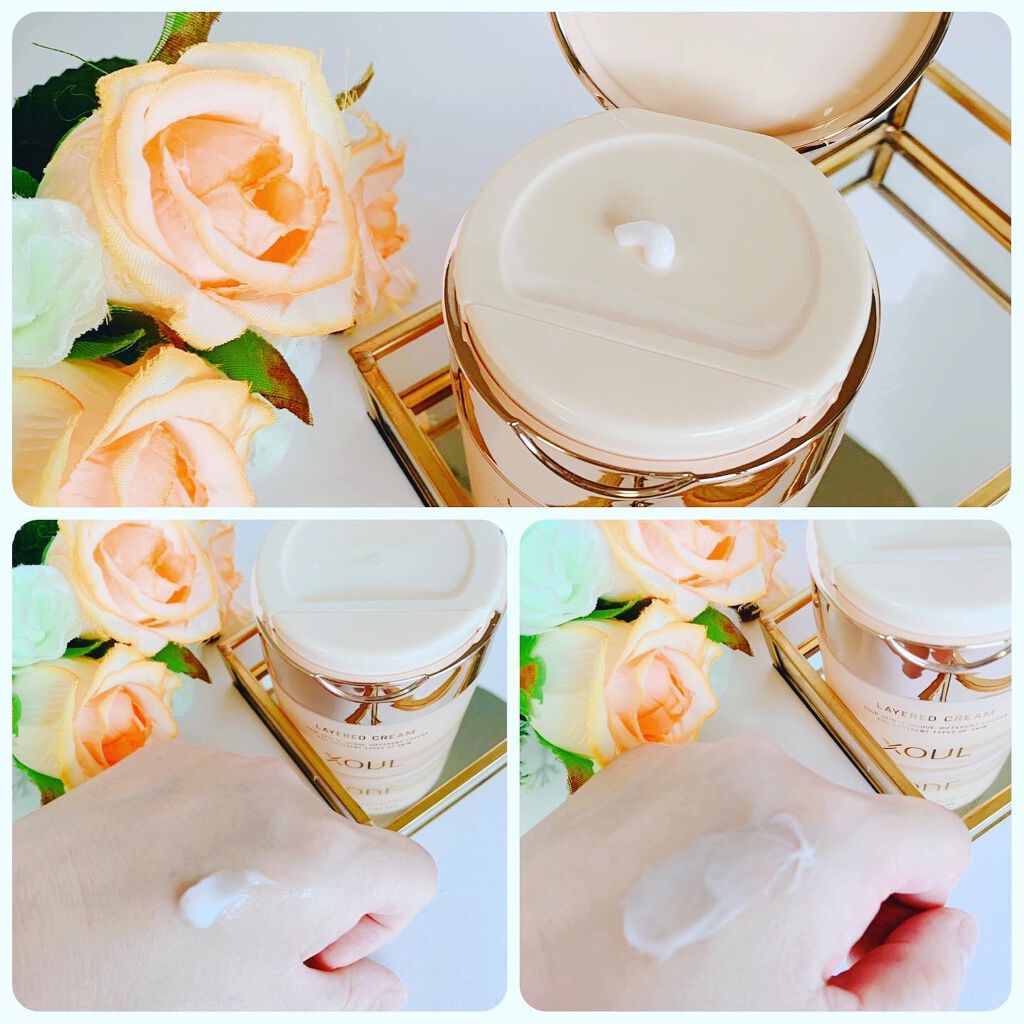 レイヤードクリーム/XOUL/フェイスクリームを使ったクチコミ（3枚目）