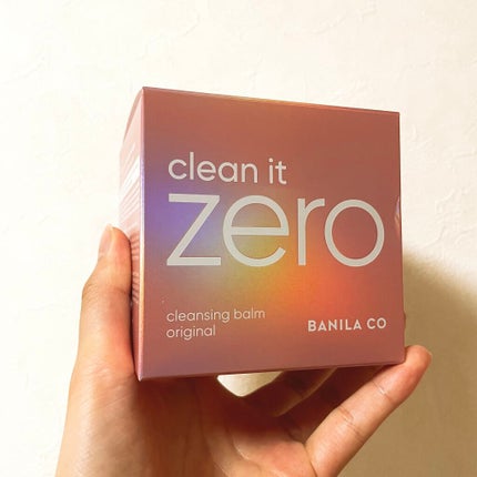 クリーンイットゼロ クレンジングバーム オリジナル/BANILA CO/クレンジングバームを使ったクチコミ(1枚目)