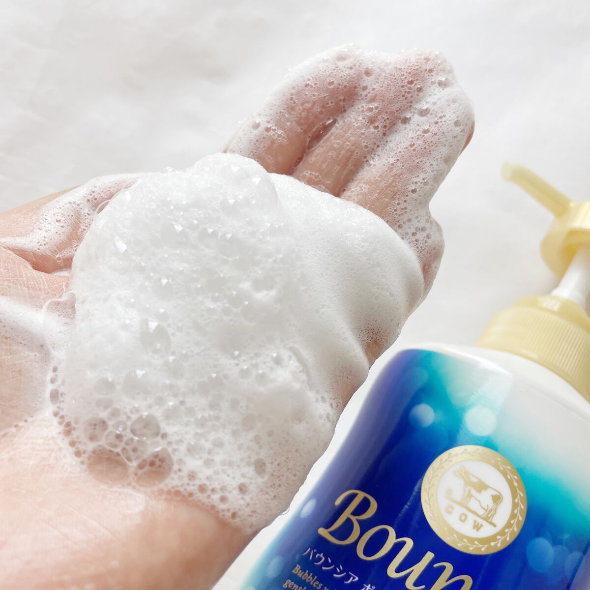 バウンシア ボディソープ ホワイトソープの香り/Bouncia/ボディソープを使ったクチコミ(4枚目)