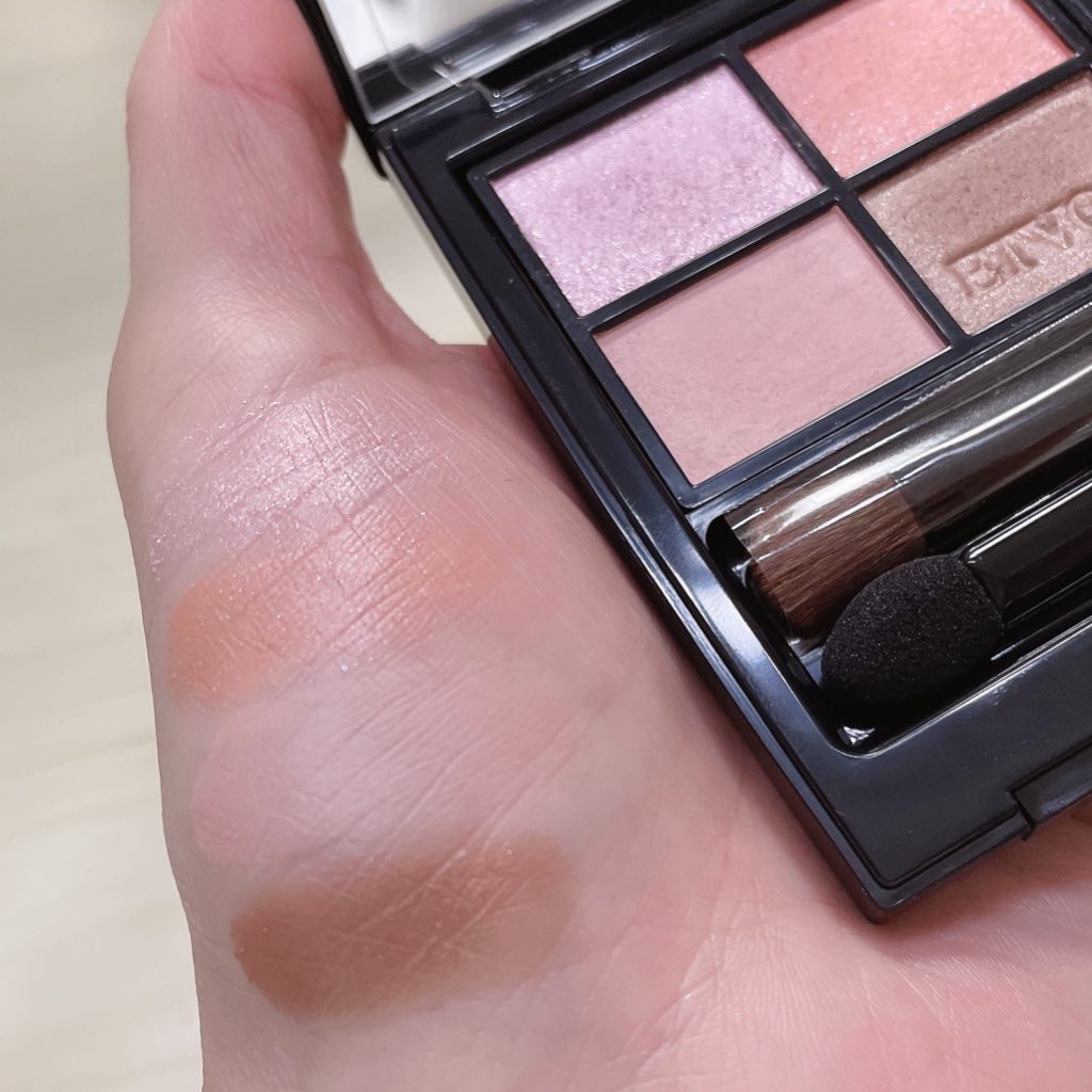 ミネラルクラッシィシャドー/エトヴォス/アイシャドウパレットを使ったクチコミ（2枚目）