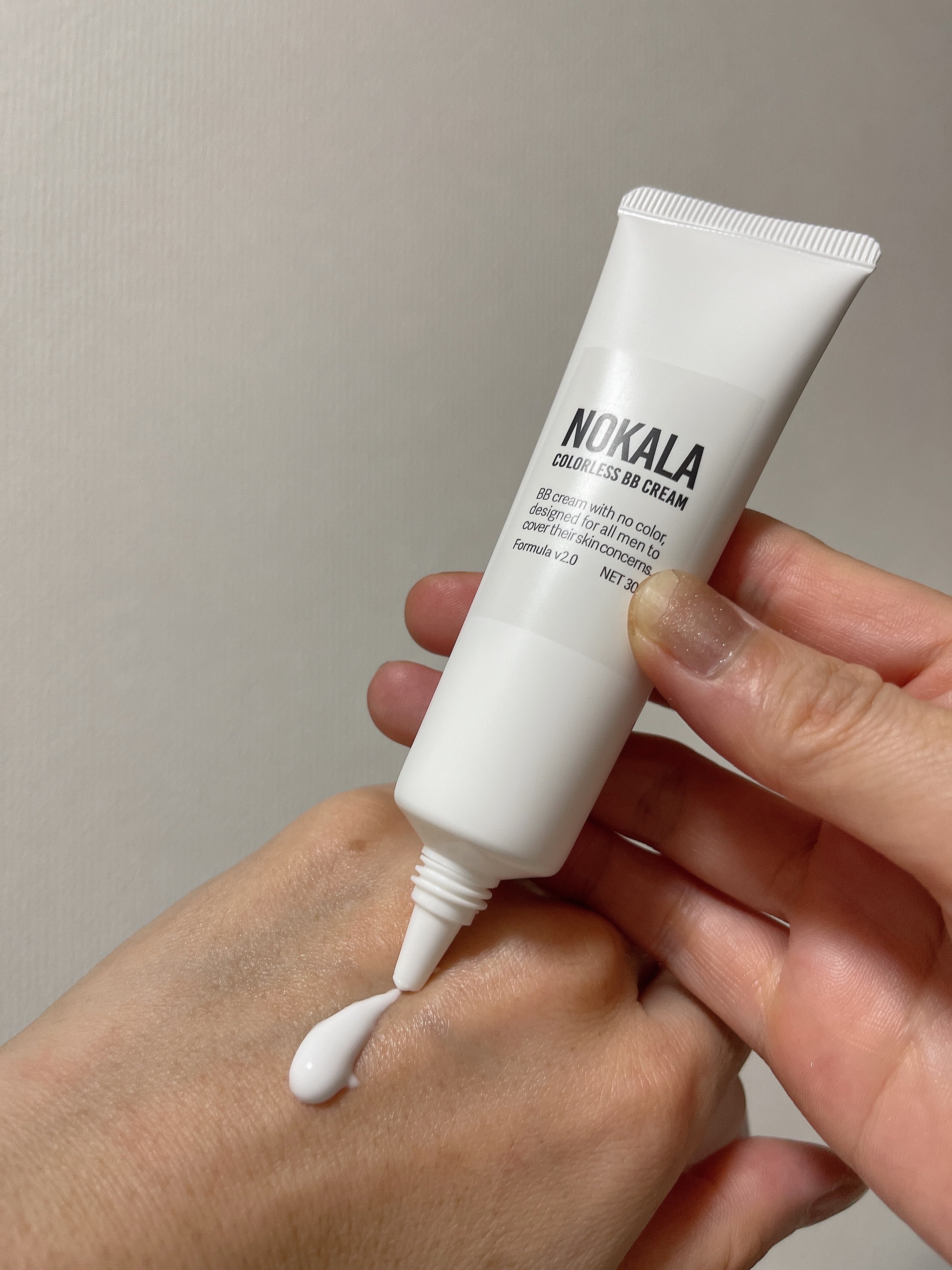 カラーレス BBクリーム/NOKALA/BBクリームを使ったクチコミ（1枚目）