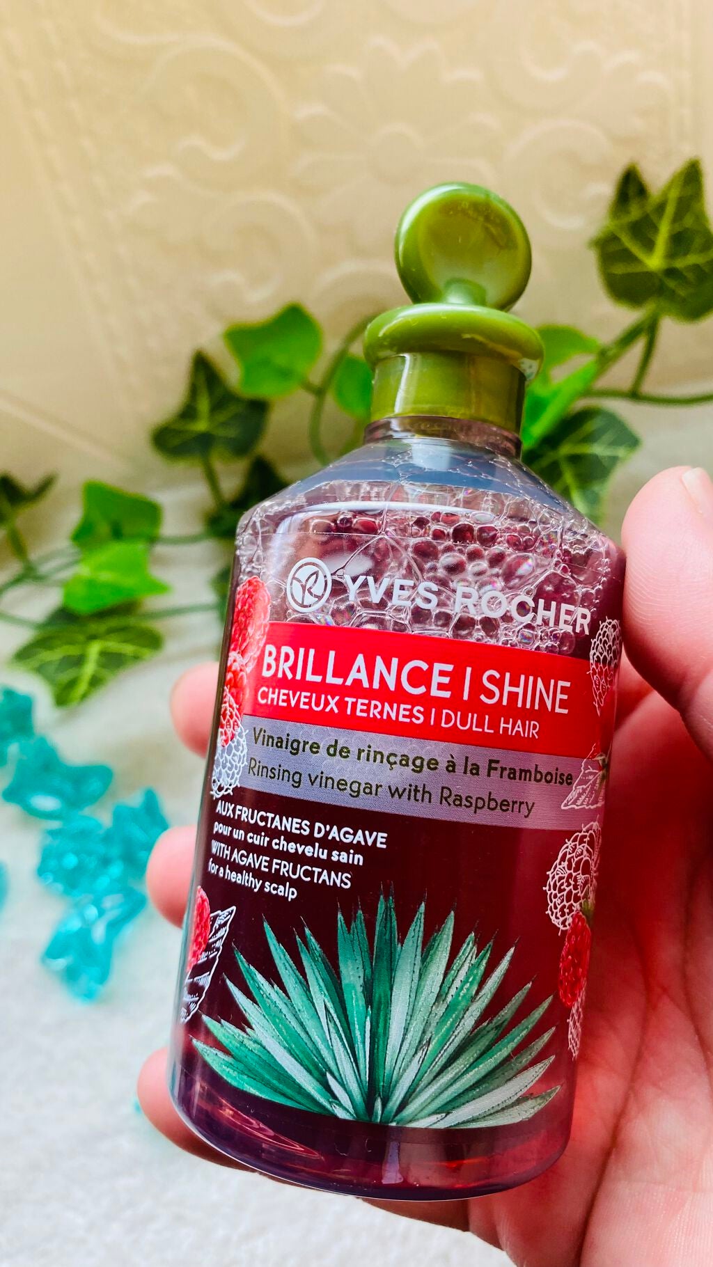 リンシングビネガー シルキーシャイン さらキララズベリー/イヴ・ロシェ/洗い流すヘアトリートメントを使ったクチコミ(3枚目)