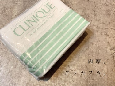 クリニーク コットン N/CLINIQUE/コットンを使ったクチコミ（1枚目）