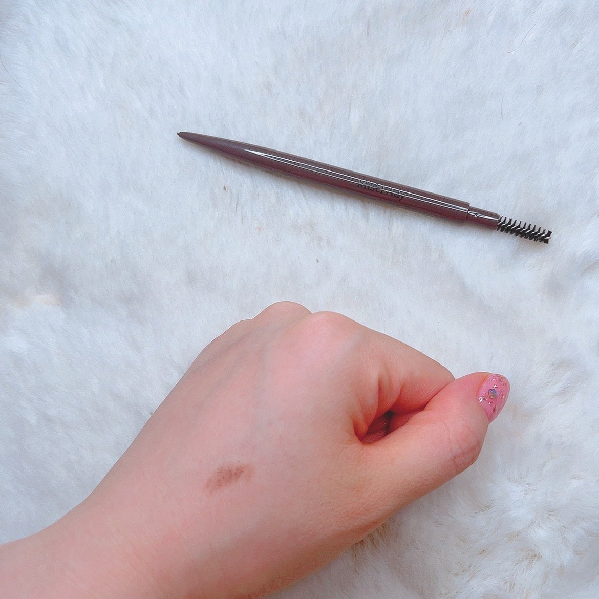 パウダリーアイブロウペンシル スリム/ミゼルエディ/アイブロウペンシルを使ったクチコミ(2枚目)