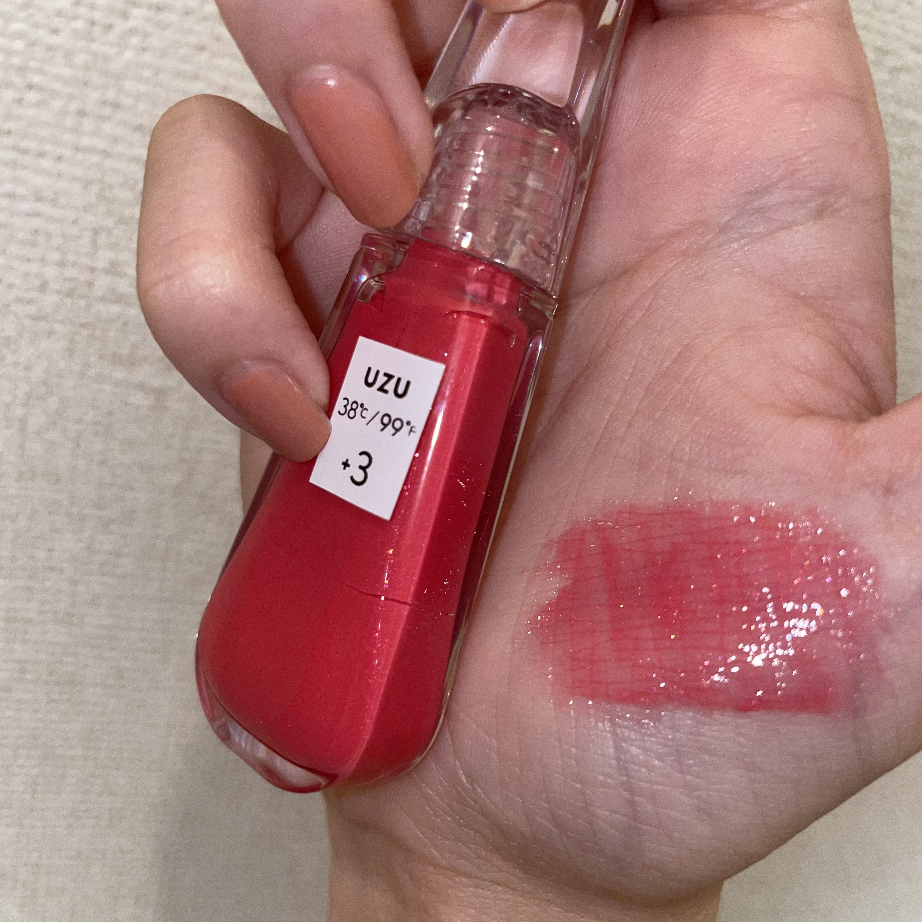 38°C / 99°F リップトリートメント (リップ美容液)/UZU BY FLOWFUSHI/リップケアを使ったクチコミ（3枚目）