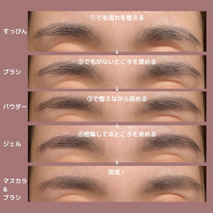 クリア ブロウジェル/アナスタシア/眉マスカラを使ったクチコミ(1枚目)