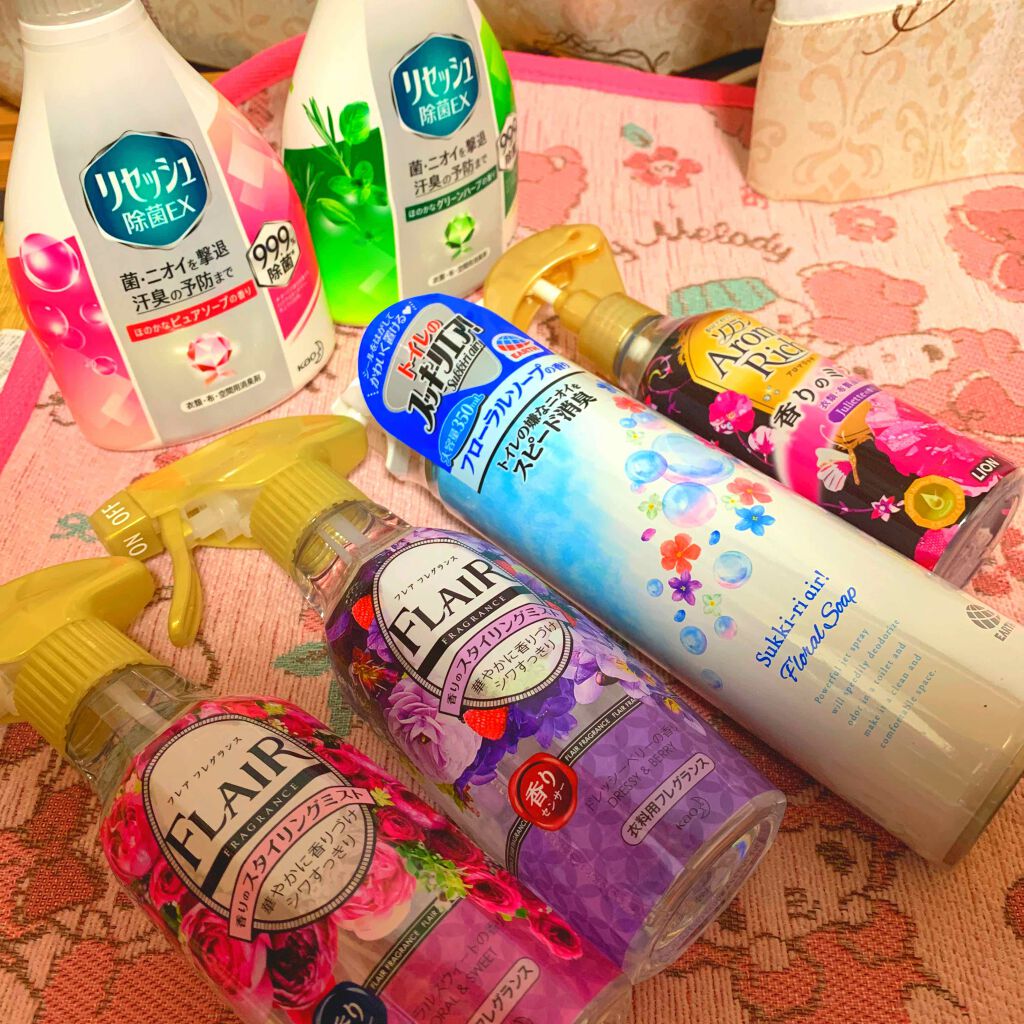 香りのスタイリングミスト/ハミングフレア/ファブリックミストを使ったクチコミ（1枚目）