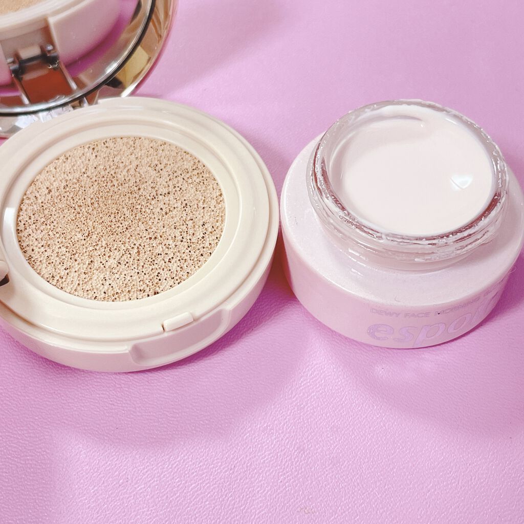 デューイフェイスモーニンググロウAD SPF35 PA++/espoir/化粧下地を使ったクチコミ（2枚目）