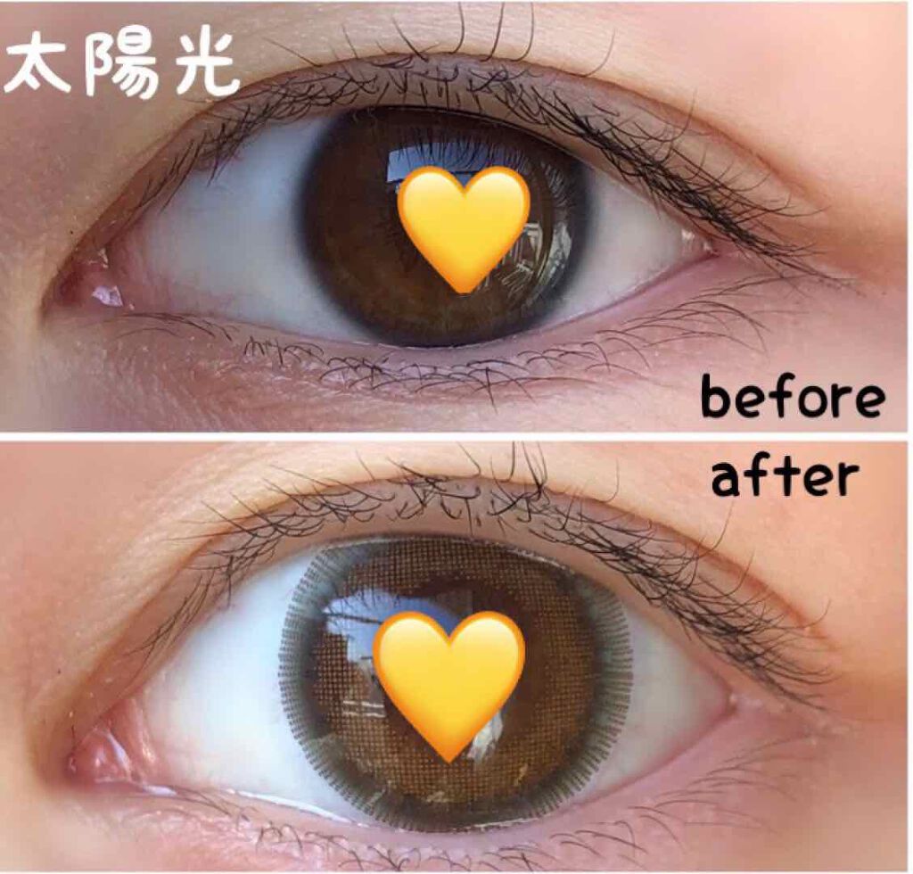 LA FILLE (ラ・フィーユ)/LA FILLE/カラーコンタクトレンズを使ったクチコミ(3枚目)