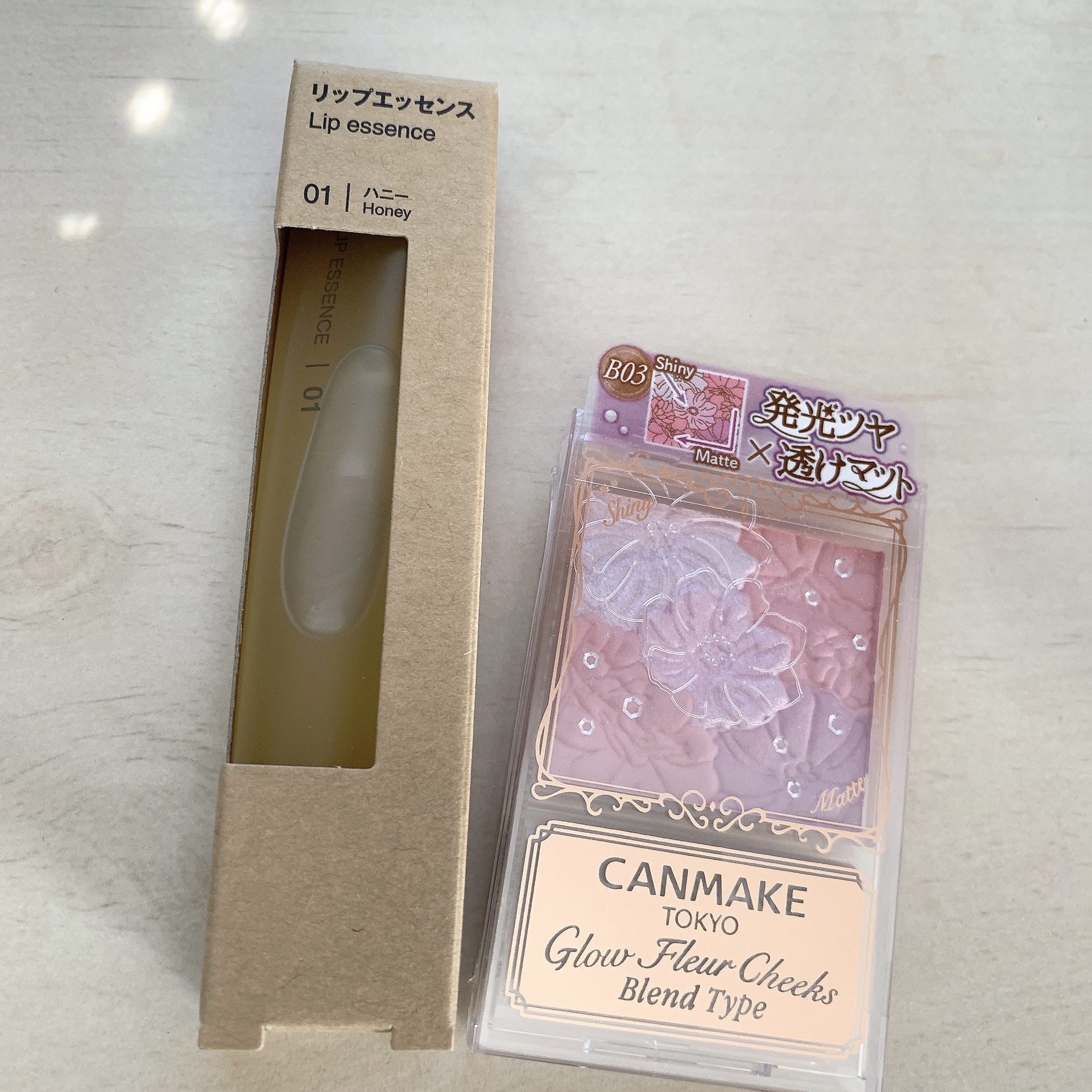 グロウフルールチークス（ブレンドタイプ）/キャンメイク/パウダーチークを使ったクチコミ（1枚目）