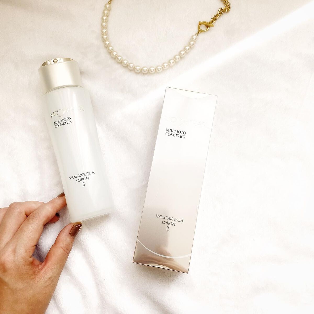 ムーンパール モイスチャーリッチローションII/ミキモト コスメティックス/化粧水を使ったクチコミ（1枚目）