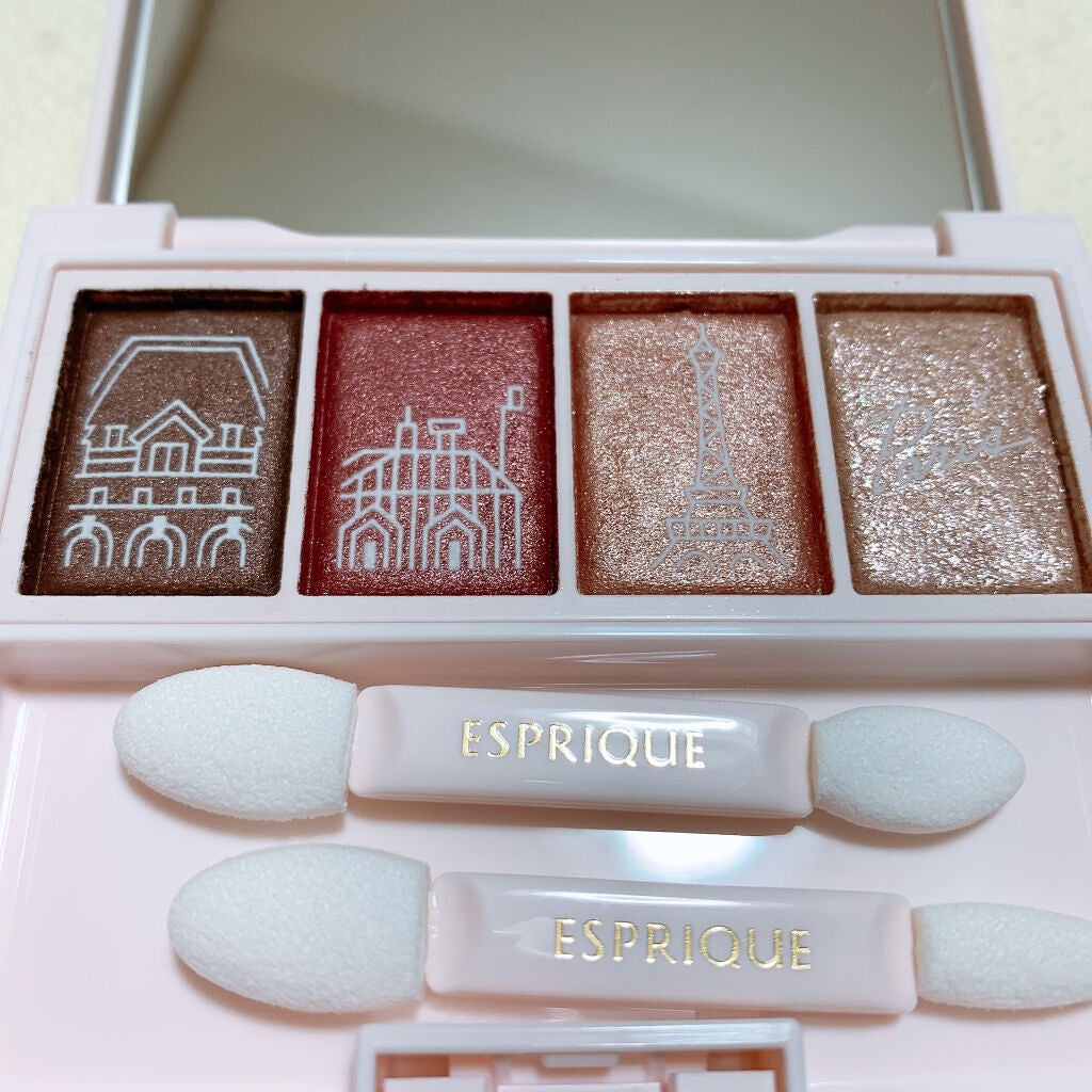 メロウ フィーリング アイズ/ESPRIQUE/アイシャドウパレットを使ったクチコミ(1枚目)