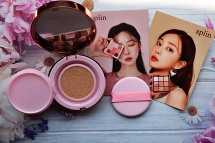 ピンクティーツリーカバークッション/APLIN/クッションファンデーションを使ったクチコミ(2枚目)