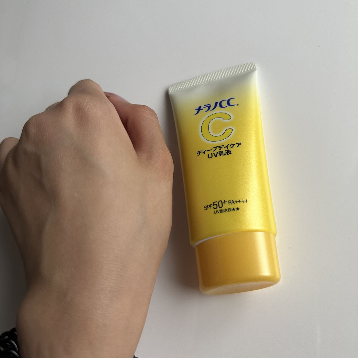 メラノCC ディープデイケアUV乳液/メラノCC/日焼け止めミルクを使ったクチコミ（3枚目）