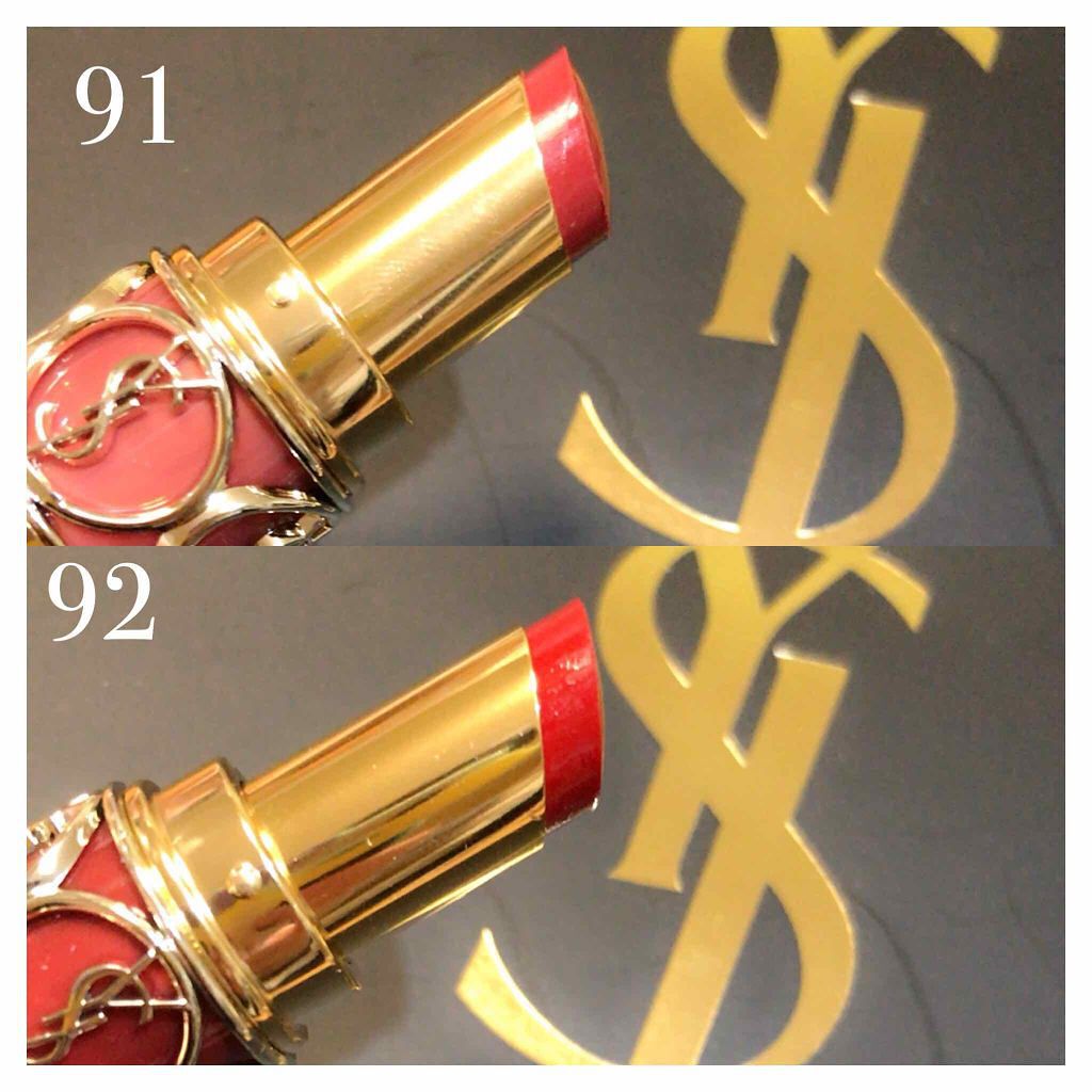 ルージュ ヴォリュプテ シャイン/YVES SAINT LAURENT BEAUTE/口紅を使ったクチコミ（1枚目）
