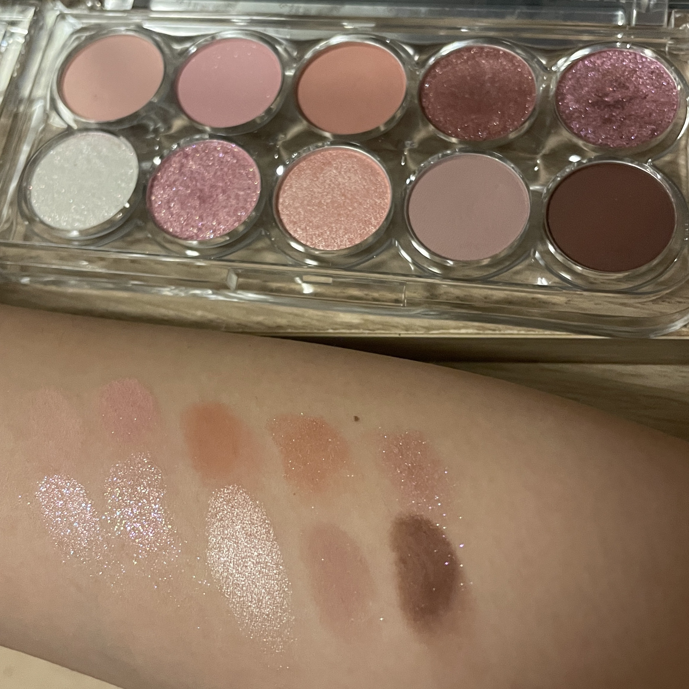 ライトオンアイズシャドウパレット/ルミル/アイシャドウパレットを使ったクチコミ（3枚目）