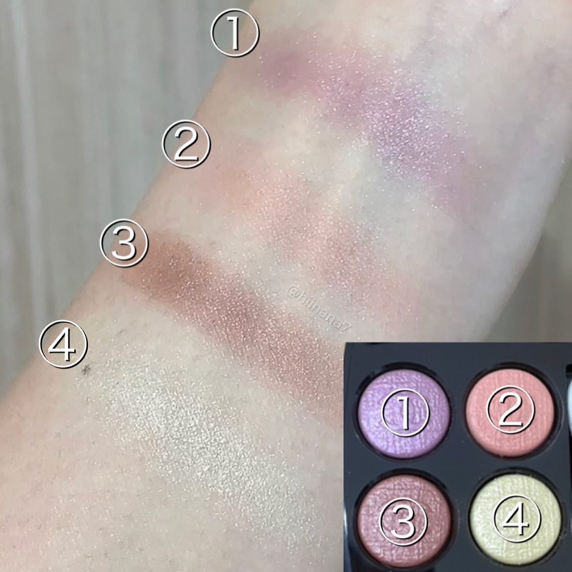 レ キャトル オンブル/CHANEL/アイシャドウパレットを使ったクチコミ(2枚目)