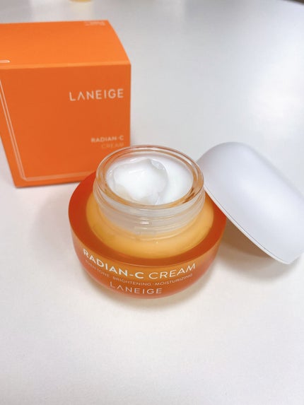 ラディアンーCクリーム/LANEIGE/フェイスクリームを使ったクチコミ(2枚目)