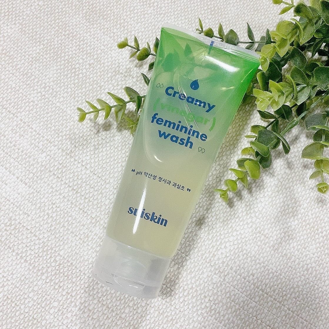 クリーミービネガーフェミニンウォッシュ/suiskin/ボディソープを使ったクチコミ(1枚目)