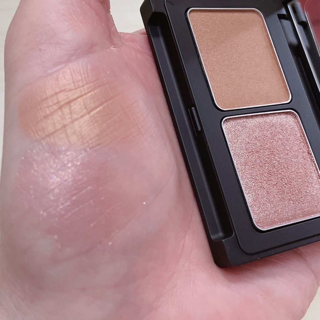 オサジ ニュアンス アイシャドウ デュオ/OSAJI/アイシャドウパレットを使ったクチコミ（1枚目）