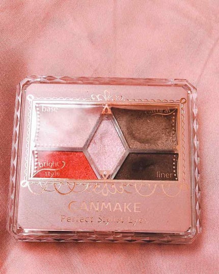【旧品】パーフェクトスタイリストアイズ/キャンメイク/アイシャドウパレットを使ったクチコミ(1枚目)