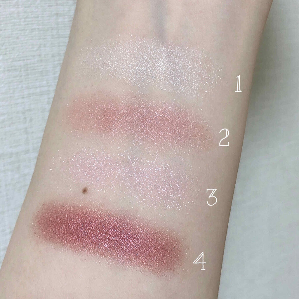 UR GLAM　VELVET EYE COLOR PALETTE/U R GLAM/アイシャドウパレットを使ったクチコミ（3枚目）