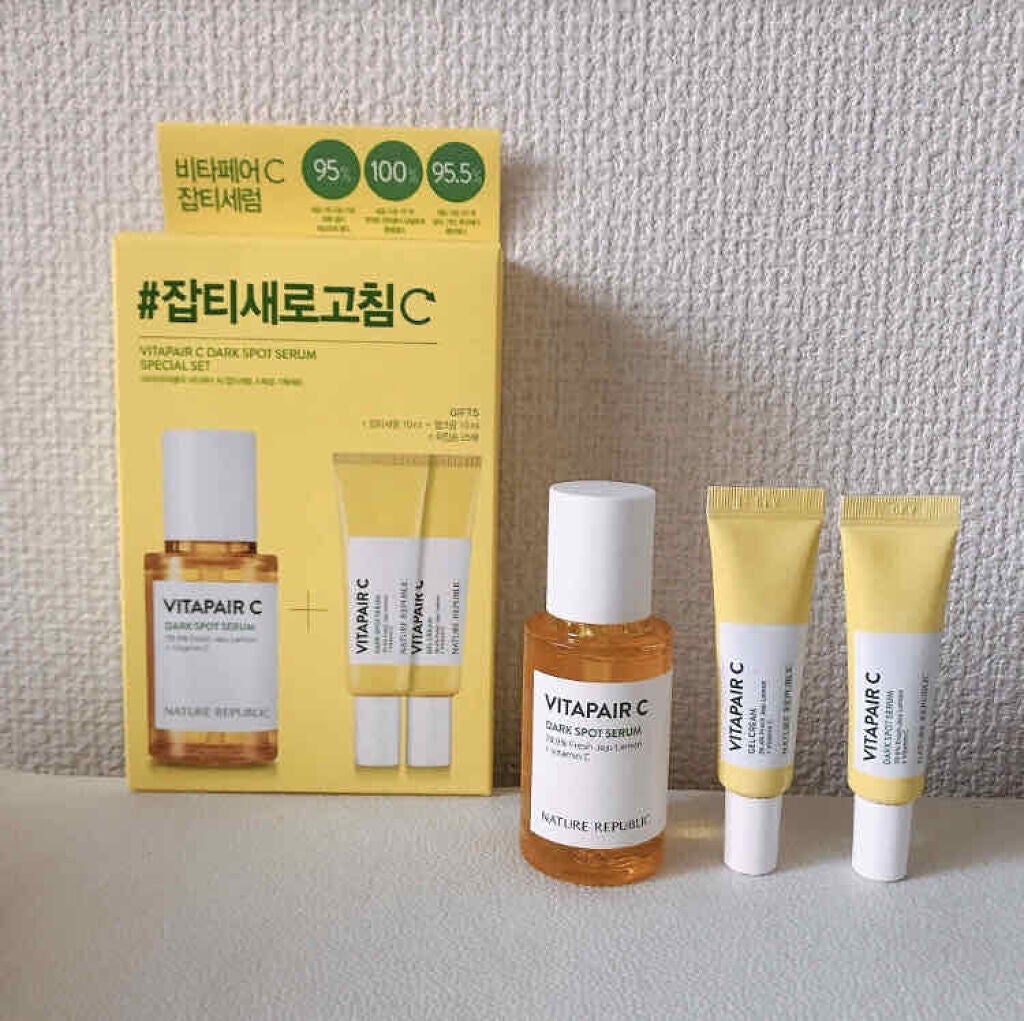 yuu.cosme25 on LIPS 「ネイチャーリパブリックビタペアCシミケアセラムシミと肌のくすみ..」(1枚目)