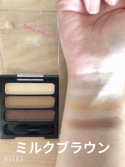 3色アイシャドウ/crayontouch-me/アイシャドウパレットを使ったクチコミ(4枚目)