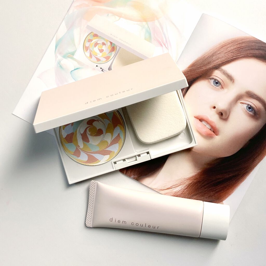 カラーブレンドファンデーション(旧)/ディエム クルール/パウダーファンデーションを使ったクチコミ(7枚目)