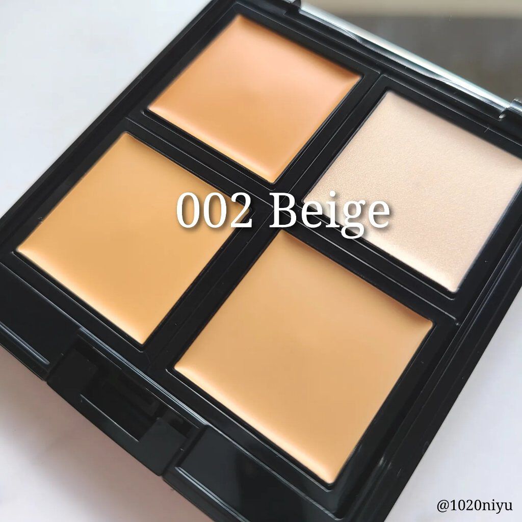 スキンリフレクト　フレッシュ コンシーラー 002 Beige/ADDICTION/パレットコンシーラーを使ったクチコミ（3枚目）